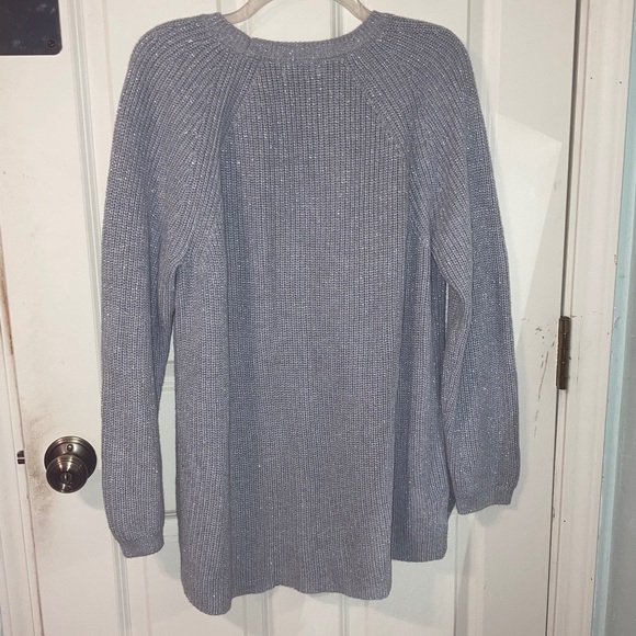 Calvin Klein Gray Knit Crew Neck Sweater XL - Picture 3 of 8